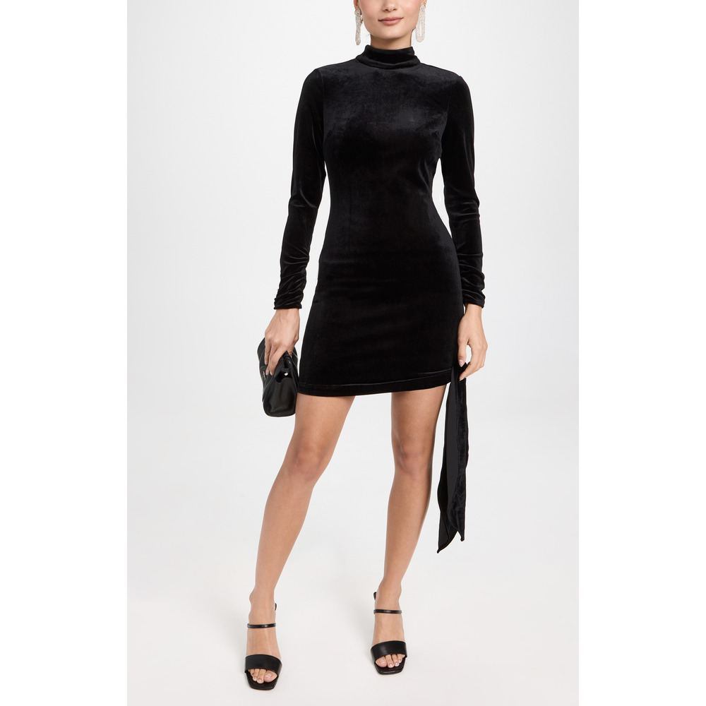 Likely 'Welcox' Black Velvet Dress Size 4 - NWT